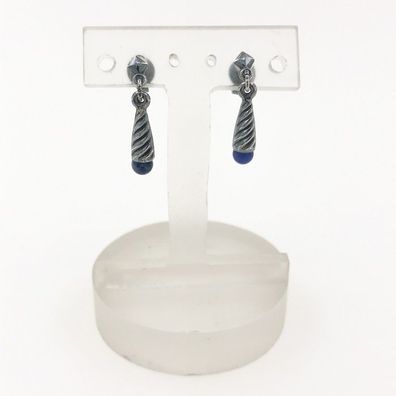Ohrringe aus 925er Silber mit Lapislazuli