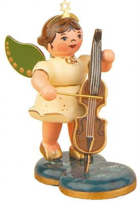 Sockelfigur Engel mit Cello