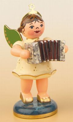 Sockelfigur Engel mit Ziehharmonika