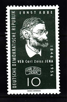 DDR 1956 Carl-Zeiss-Werke Jena MiNr. 545II, postfrisch