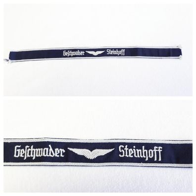 Original Bundeswehr Ärmelband "Geschwader Steinhoff"