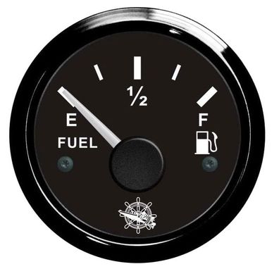 Treibstoffstandsanzeige 10/180 Ohm schwarz/ schwarz Kraftstoffanzeige Benzintank