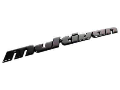 Schriftzug Emblem Logo Heckkklappe Chrom Multivan VW Bus T4