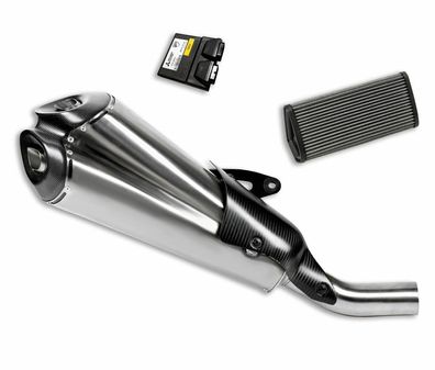 Ducati DIAVEL Schalldämpfer Kit Termignoni Auspuff m. CPU zugelassen Slip-on NEU