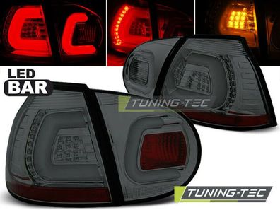 VW Golf 5 Limousine LED Lightbar Rückleuchten Grau-Smoke Glas Bj.2003-2009