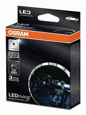 Osram Canbus Control, Widerstand 2x 21Watt LEDriving, Can-Bus Fehlermeldung 12Volt