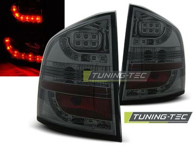Skoda Octavia Kombi, Combi 1Z LED Rückleuchten Chrom-Smoke Bj.04-2013 Europa. zug