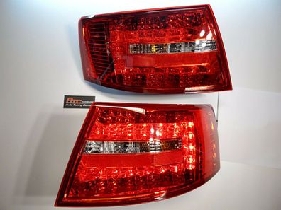 Audi A6 4F Limousine LED Rückleuchten Rot/ klar europaw. zugel. Bj.2004-2008 Pin 6