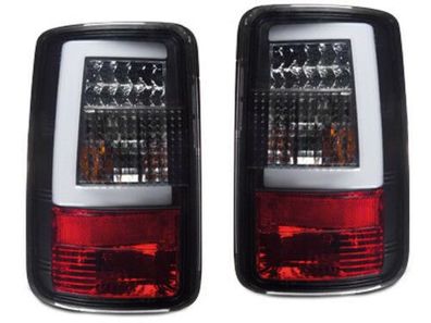 VW Caddy 2003-2015 Lightbar LED Rückleuchten Schwarz Europaweit. zugelassen