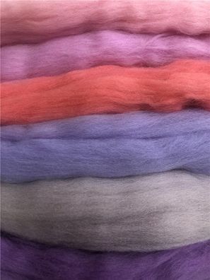 30g Nadel Craft Filz Starter Roving Wolle - Farbverlauf Wollfilz Werkzeug