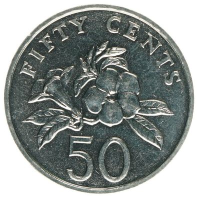 Singapur, 50 Cents 2007 UNC, A42366