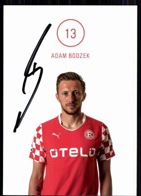 Adam Bodzek Fortuna Düsseldorf 2014-15 Original Signiert + A 82693