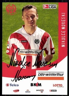 Nikolce Noveski 1. FSV Mainz 05 2006-07 2. Karte Original Signiert + A 82630