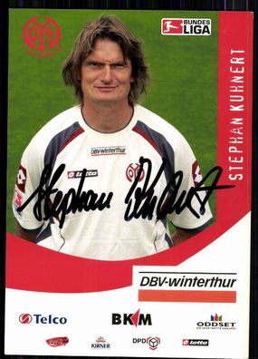 Stephan Kuhnert 1. FSV Mainz 05 2005-06 Original Signiert + A 82793