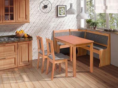 Küchenecke Minion III Küchentisch Elegant Esszimmer Set Esstisch Stuhl Holz