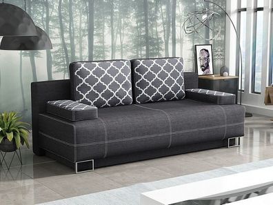 Sofa Optima Polstercouch Couch Polstersofa Schlafsofa Bettfunktion Schlaffunktion