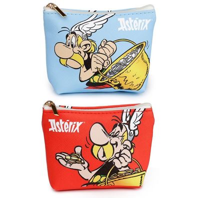 Asterix Geldbörse Geldbeutel Mädchen Jungen ca. 11 cm gefüttert - sortiert - NEU