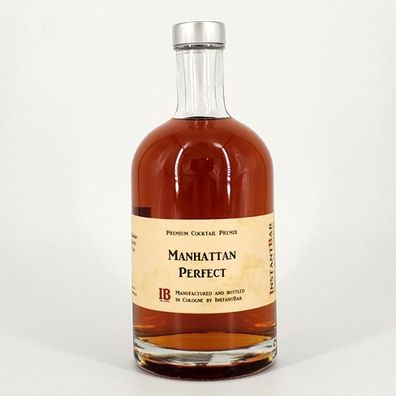 Manhattan Perfect - Premium Cocktail Premix statt Fertigcocktail