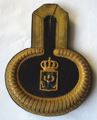 seltene Preußen Epaulette Garnisonverwaltung Kaserneninspektor (116405)