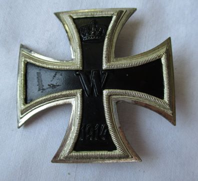 seltenes gewölbtes Eisernes Kreuz 1. Klasse 1914 nicht magnetisch 1. WK (116486)