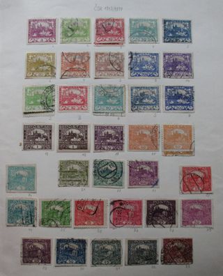 umfangreiche Briefmarkensammlung CSSR Tschechoslowakei ab 1918 (101092)