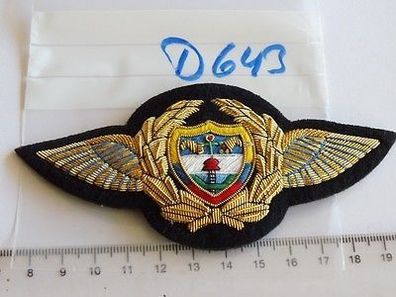 Mützenabzeichen Luftwaffe Offizier Bolivien ? (d643)