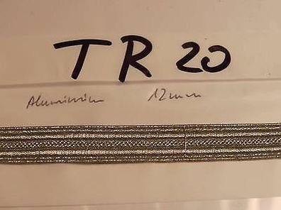 Tresse Marine Echt Aluminium 12mm 1Meter (TR20)