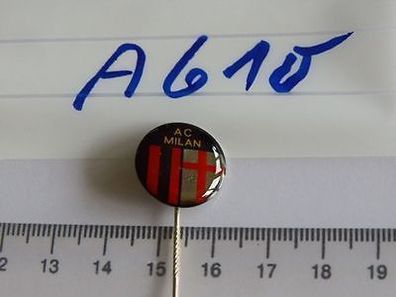 Anstecknadeln Fußballverein AC Milan ca 30 Jahre alt 5 Stück (A610-)je1,20
