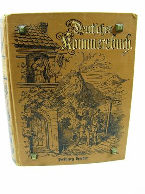 Deutsches Kommersbuch von 1924 - 756 Seiten (1 Blatt Lose)