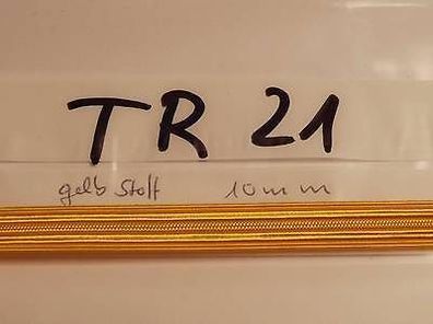 Tresse Marine gelb 10mm 1Meter (TR21)