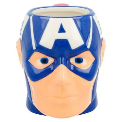Marvel - 3D Keramiktasse, Captain America Mug NEU NEW