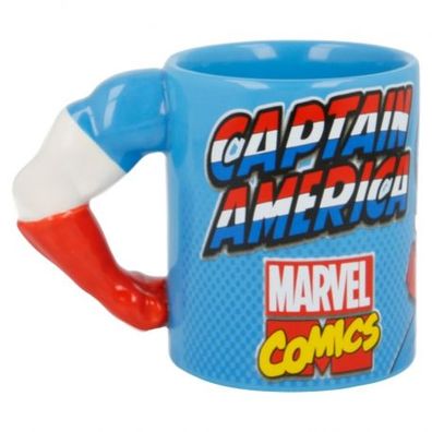 Marvel - Captain America Arm - 3D Tasse Keramiktasse Mug NEU NEW