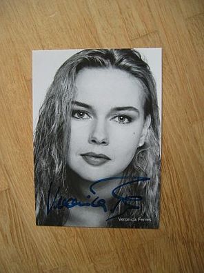 Schauspielerin Veronica Ferres - handsigniertes Autogramm!!!
