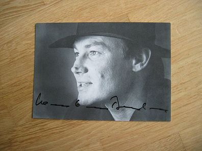 Schauspieler Klaus Maria Brandauer - handsigniertes Autogramm!!!