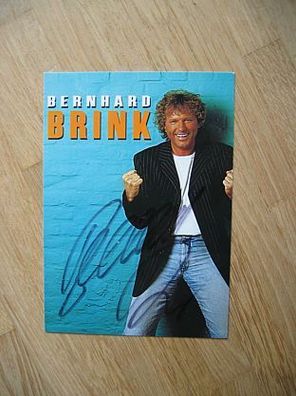 Schlagerstar Bernhard Brink - handsigniertes Autogramm!!!