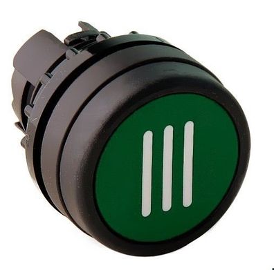 Drucktaster Betätigungselement Aufdruck "III" grün. Möller / Eaton A22-RD-11, 1St