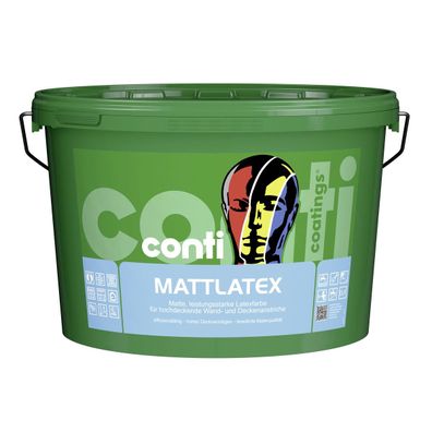 Conti Mattlatex 12,5 Liter weiß