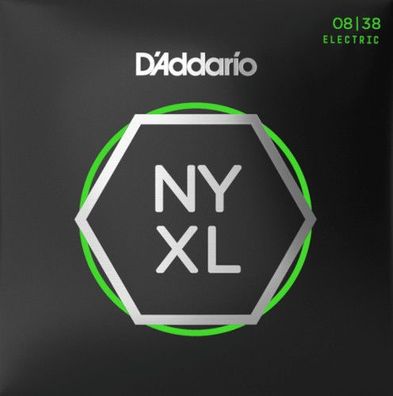 D'Addario NYXL0838 - extra super light (008-038) - Saiten für E-Gitarre