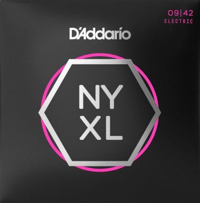 D'Addario NYXL0942 - super light (009-042) - Saiten für E-Gitarre