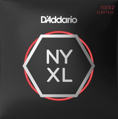 D'Addario NYXL1052 - regular top / heavy bottom (010-052) - Saiten für E-Gitarre
