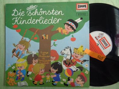 LP Europa Die allerschönsten Kinderlieder Knabenchor NDR Horst Sellentin Volksweisen