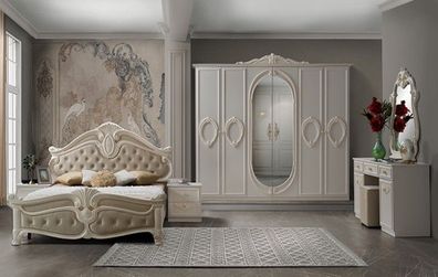 Italienisches Schlafzimmer-Set Livia Elegante Schlafzimmermöbel im königlichen Stil