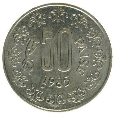 Indien, 50 Paise 1985, A44095