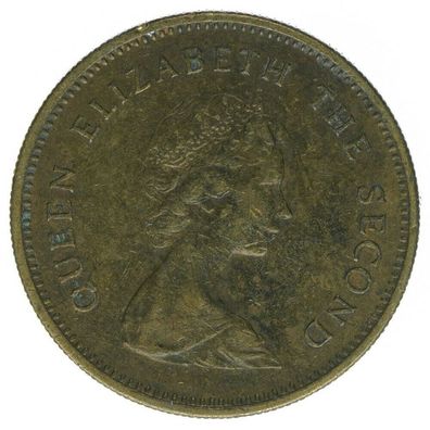 Hong Kong fifty cents 1977 A48649