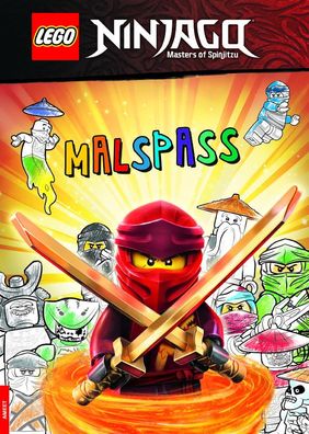 LEGO® Ninjago® – Malspaß Master of Spinjitzu Malbuch ausmalen Ninja