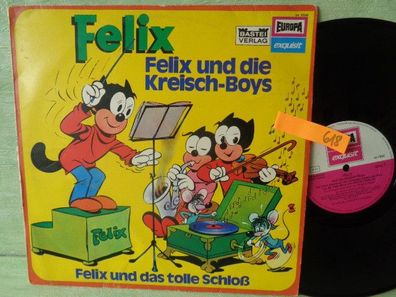 LP Europa ex3504 Felix und die Kreisch Boys tolle schloß Bastei Brigitte Weber Vinyl
