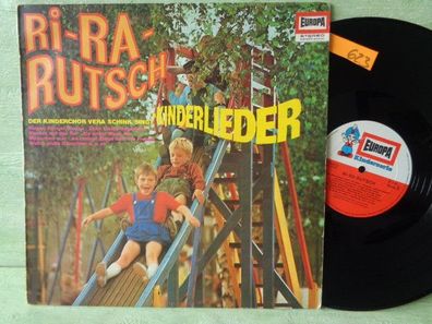 LP Europa E223 Ri-Ra-Rutsch Kinderlieder Kinderchor Vera Schink Vinyl