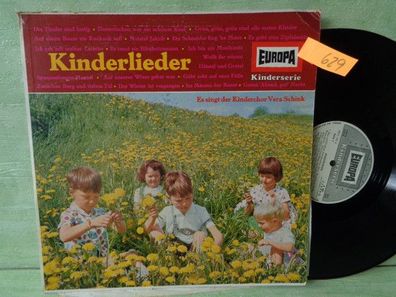 LP Europa E202 Kinderlieder Kinderchor Vera Schink Vinyl Die Tiroler sind lustig....