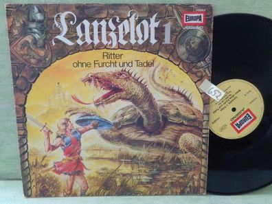 LP Europa Lanzelot Ritter ohne Furcht und Tadel Artussage Hans Paetsch Sendling Vinyl