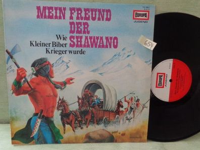 LP Europa Mein Freund der Shawano Kleiner Biber HG Francis Heikedine Körting Vinyl
